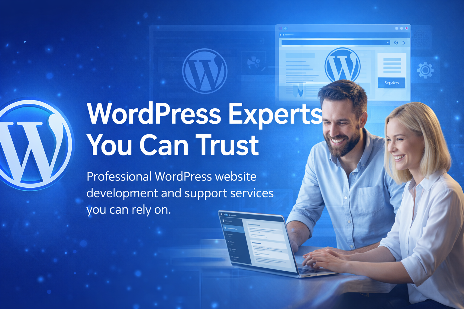 WordPress development team building custom themes and plugins